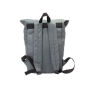 Recycle Bags - Basic Rolltop Backpack - Grijs