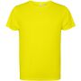 Estoril herenshirt met korte mouwen - Fluor Yellow - 3XL
