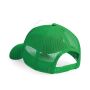 HALF MESH TRUCKER, PURE GREEN/WHITE, One size, BEECHFIELD