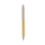 Write responsible recycled papieren pen, gebroken wit