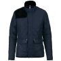 Gewatteerde damesjas navy / black XL