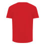 IQONIQ Yala dames lichtgewicht gerecycled katoen t-shirt, rood (L)