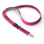 Afneembare polyester lanyard met reflectives Afneembare polyester lanyard met reflectives