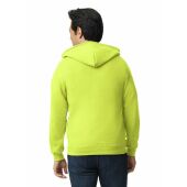 Gildan Sweater Hooded Full Zip HeavyBlend for him 382 safety green 3XL