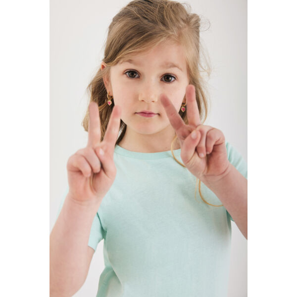 IQONIQ Koli kids lichtgewicht gerecycled katoen t-shirt, crushed mint (1112) IQONIQ Koli kids lichtgewicht gerecycled katoen t-shirt, crushed mint (1112)