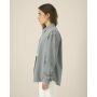 Worker Shirt - Het unisex relaxed overhemd - G. Dyed Misty Grey (XS)