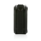 3W RCS gerecycled plastic draadloze Sunwave solar speaker, zwart