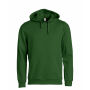 Basic Hoody Sweater Bottle Green XXL
