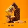 Tony's Chocolonely - Kerstreep met wikkel breed - Melk Gemberkoekjes