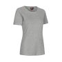 Interlock T-shirt | dames - Grijs gemêleerd, 3XL