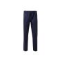 ELASTICATED WAISTBAND TROUSERS, NAVY, XS, VELILLA