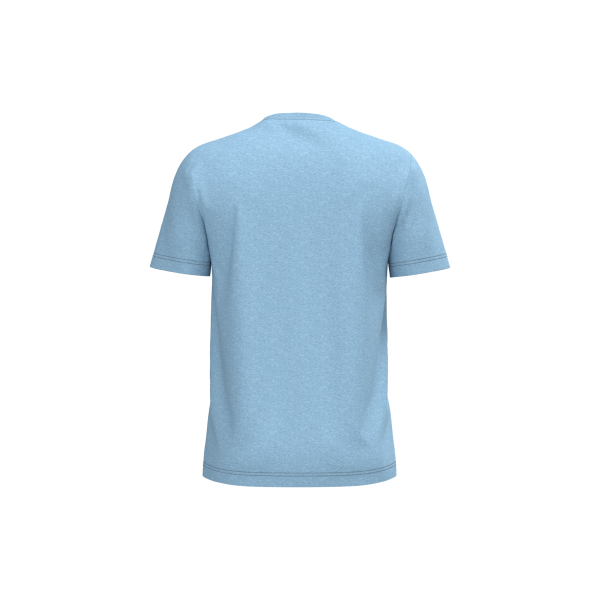 Heren T-shirt Bio190 Cloudy blue heather XS Heren T-shirt Bio190 Cloudy blue heather XS