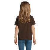 IMPERIAL KIDS - IMPERIAL kind t-shirt 190g - 3XL - Chocolate