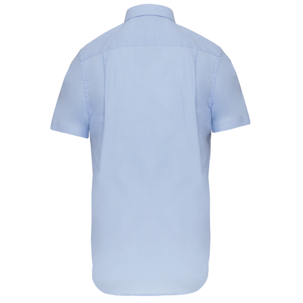 Herren Oxford Kurzarmhemd Oxford Blue 6XL Herren Oxford Kurzarmhemd Oxford Blue 6XL