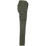 Ecologische verwassen cargobroek heren washed organic khaki 52 NL (46 FR)