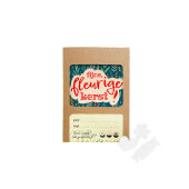 A6 kaart dubbel in cadeaudoosje