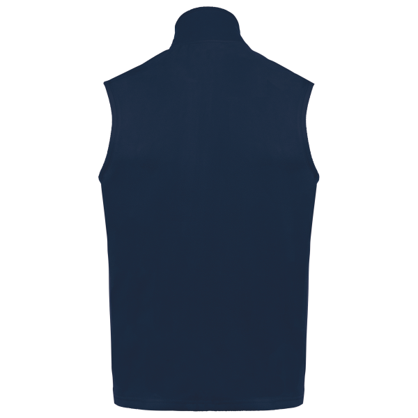 Ecologische uniseks bodywarmer van microfleece Navy 5XL Ecologische uniseks bodywarmer van microfleece Navy 5XL