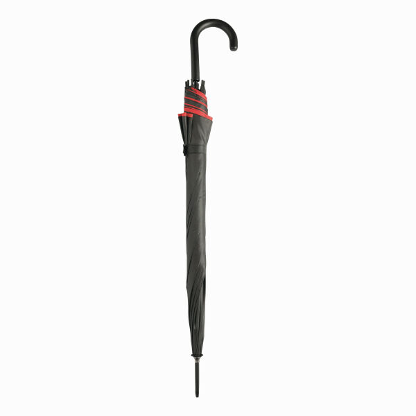 DOUBLY - Automatisch te openen paraplu rood, zwart DOUBLY - Automatisch te openen paraplu rood, zwart