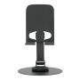 Inklapbare DESK MASTER telefoonhouder antraciet