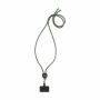 Lace Lanyard GRS RPET 0,5 cm telefoonkeycord - army green Lace Lanyard GRS RPET 0,5 cm telefoonkeycord - army green