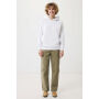 IQONIQ Yengo recycled katoen hoodie met steekzakken, recycled white (L)