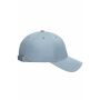 6 Panel Cap Bio Cotton milky blue one size