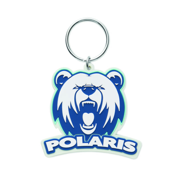 Gepersonaliseerde NFC-sleutelhanger van PVC-rubber met een dubbelzijdig logo-ontwerp Gepersonaliseerde NFC-sleutelhanger van PVC-rubber met een dubbelzijdig logo-ontwerp
