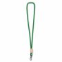 Polyester koord-keycord met bamboe plaatje