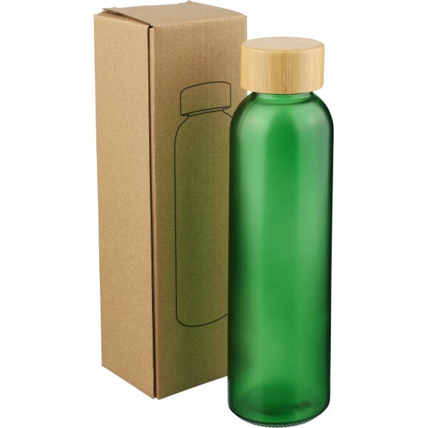 Glazen drinkfles (500 ml) Levi zwart Glazen drinkfles (500 ml) Levi zwart