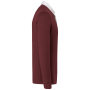 Rugbypolo Wine / White XL