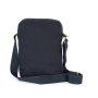 Katoenen handtas met schouderriem Navy One Size