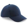 PRO-STYLE HEAVY BRUSHED COTTON CAP, FRENCH NAVY/STONE, One size, BEECHFIELD