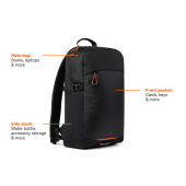 Nordic Drift Trail RCS daypack 16L, zwart, oranje