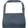 Andrea schort van 240 g/m² met verstelbare nekband - Hale Blue