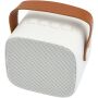 Diya 3W draadloze speaker van gerecycled plastic - Wit