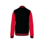 College jacket unisex Black / Red 3XL