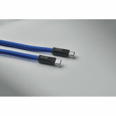 COCHARGE - 60W oplaad- en datakoord - Royal Blauw COCHARGE - 60W oplaad- en datakoord - Royal Blauw