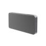 Aeris RCS ultradunne 10W IPX5 speaker met vervangbare batter, grijs