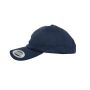 LOW PROFILE ORGANIC COTTON CAP, NAVY, One size, FLEXFIT