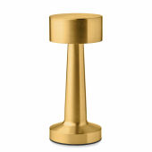 HIERLUZ - Oplaadbare ijzeren tafellamp - Goud