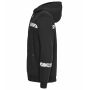 7104 1/2 ZIP HOODIE PGL Black/Black 5XL