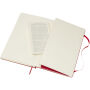 Moleskine Classic L hardcover notitieboek - gelinieerd - Scarlet rood Moleskine Classic L hardcover notitieboek - gelinieerd - Scarlet rood