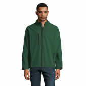 RELAX - RELAX heren shoftshell 340g - XXL - Flesgroen