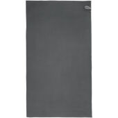 Pieter GRS ultralichte en sneldrogende handdoek 100 x 180 cm - Grijs