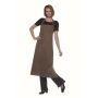BLS 3 Bib Apron Basic - light brown - Stck