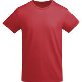 Breda kortärmad T-shirt för herr - Röd - S