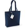 Organic Cotton Shopper Navy One Size