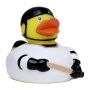 Squeaky duck ice hockey - multicoloured