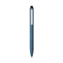 Kymi RCS-gecertificeerde gerecycled aluminium pen met stylus, royal blue