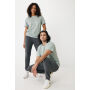 Iqoniq Cooper gerecycled katoenen joggingbroek, heather anthracite (XXS)